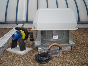 Ventilateur industriel de toiture : MP Filter, ventilateur tourelle de toit  pour l'industrie